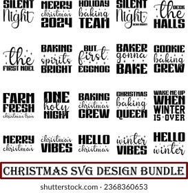 christmas design bundle and eps file  and digital download