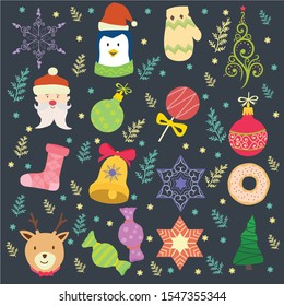 christmas design cartoon vector concept