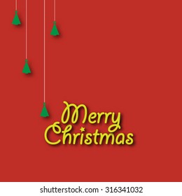 Christmas Design with Clean and Simple Background