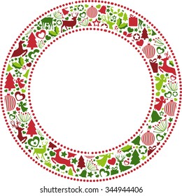 Christmas design with Copy Space