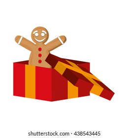 Christmas design. Decoration icon. Flat and isolated illustratio