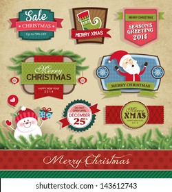 Christmas design and decorative elements