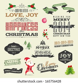 Christmas design and decorative elements 