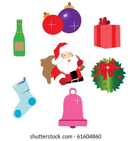 Christmas design elements