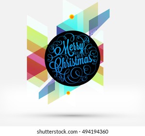 Christmas Design and Elements for Christmas and New Year 2017 Invitations, Placards, Flyers, Posters and Banners - Vector Illustration