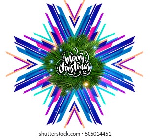 Diseño de Navidad y elementos para Navidad y Año Nuevo 2017 Invitaciones, carteles, volantes, afiches y carteles - Ilustración vectorial