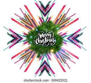Diseño de Navidad y elementos para Navidad y Año Nuevo 2017 Invitaciones, carteles, volantes, afiches y carteles - Ilustración vectorial