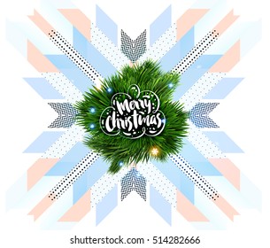 Diseño de Navidad y elementos para Navidad y Año Nuevo 2017 Invitaciones, carteles, volantes, afiches y carteles - Ilustración vectorial