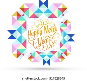 Christmas Design and Elements for Xmas and New Year 2017 Invitations, Placards, Flyers, Posters and Banners - Vector Illustration