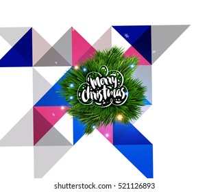 Christmas Design and Elements for Xmas and New Year 2017 Invitations, Placards, Flyers, Posters and Banners - Vector Illustration