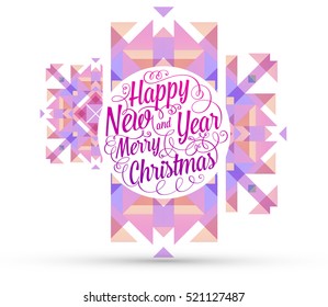 Diseño de Navidad y elementos para Navidad y Año Nuevo 2017 Invitaciones, carteles, volantes, afiches y carteles - Ilustración vectorial