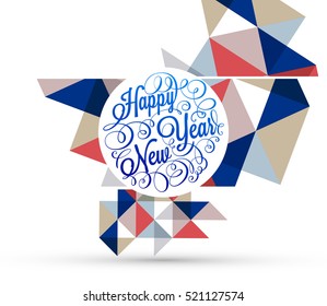 Christmas Design and Elements for Xmas and New Year 2017 Invitations, Placards, Flyers, Posters and Banners - Vector Illustration