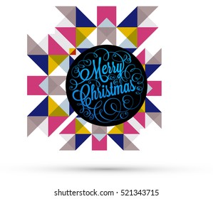 Christmas Design and Elements for Xmas and New Year 2017 Invitations, Placards, Flyers, Posters and Banners - Vector Illustration