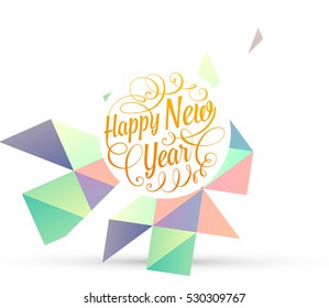 Christmas Design and Elements for Xmas and New Year 2017 Invitations, Placards, Flyers, Posters and Banners - Vector Illustration