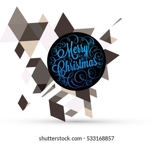 Christmas Design and Elements for Xmas and New Year 2017 Invitations, Placards, Flyers, Posters and Banners - Vector Illustration