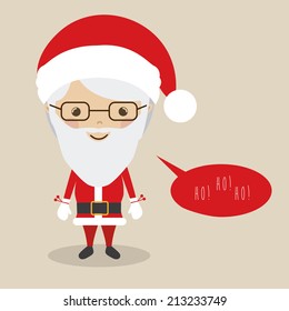 Christmas design over beige background,vector illustration