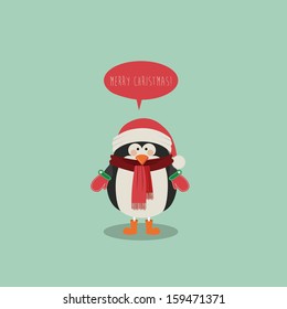 christmas design over blue background vector illustration