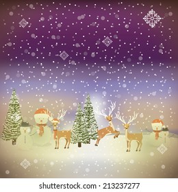 Christmas design over blur background,vector illustration