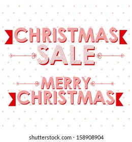 christmas design over dotted background vector illustration