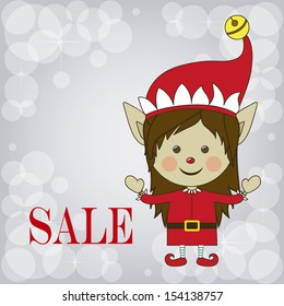 christmas design over gray background vector illustration