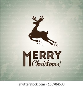 christmas design over gray background vector illustration