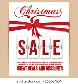 christmas design over pink background vector illustration