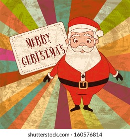 christmas design over rainbow  background vector illustration