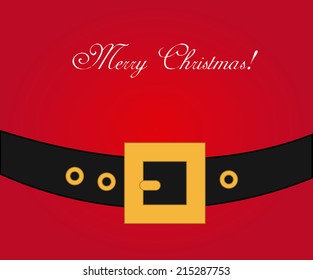 christmas design over red  background vector illustration