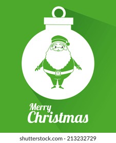 Christmas design over red background,vector illustration