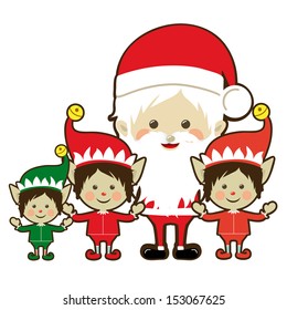 christmas design over white background vector illustration