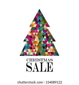 christmas design over white background vector illustration