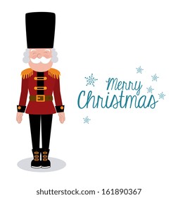 christmas design over white background vector illustration