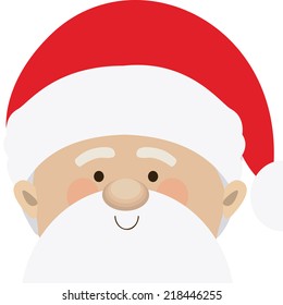 Christmas design over white background, vector illustration