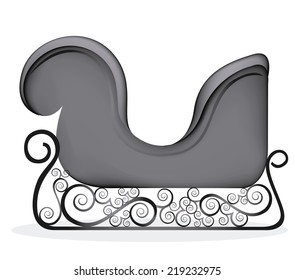 Christmas design over white background, vector illustration
