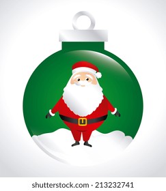 Christmas design over white background,vector illustration