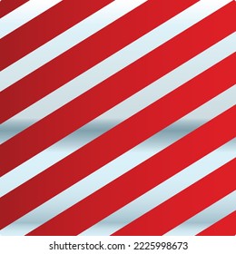 Weihnachtsdesign auf rotem Hintergrund.