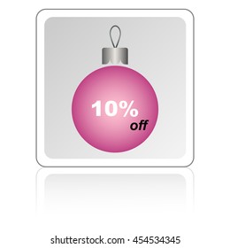 Christmas design, sale card