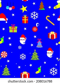  Christmas design seamless pattern