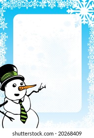 Christmas Design - Snowman