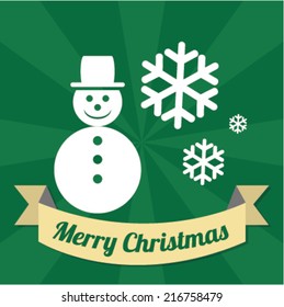 Christmas design with stripped  background. Vector illustration