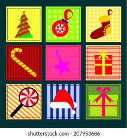 Christmas design template card