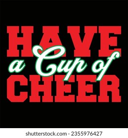 Christmas design for t-shirt, cards, frame artwork, phone cases, bags, mugs, stickers, tumblers, print etc.