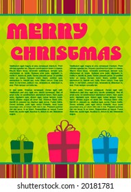 Christmas design. Vector illustration.