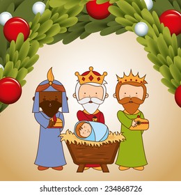 christmas  design , vector illustration