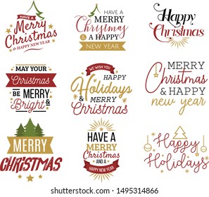 christmas design vector illustration and
sticker design 