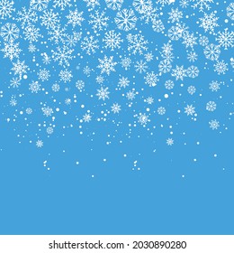 Christmas design vector. Snowflake icon. Icon set of snowflakes. Vector illustration.