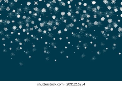 Christmas design vector. Snowflake icon. Icon set of snowflakes. Vector illustration.