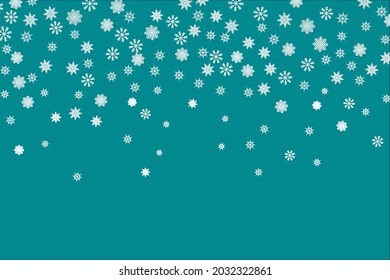 Christmas design vector. Snowflake icon. Icon set of snowflakes. Vector illustration.
