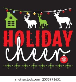 Desenhos de Natal Mega Bundle, designs de t shirt,  
