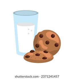 christmas dessert cookies illustration isolated